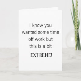 近おもしろいく同僚に元気が出る カード