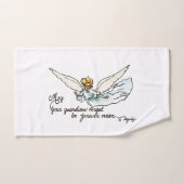 近くで優雅に見るエンジェルウォーター ハンドタオル (ハンドタオル)