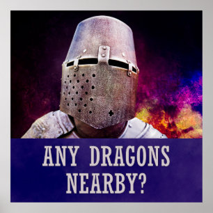 近くにドラゴンは? ポスター