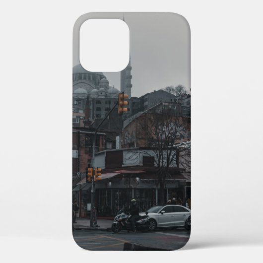 近くに駐車した車建物 Case-Mate iPhoneケース (裏面)