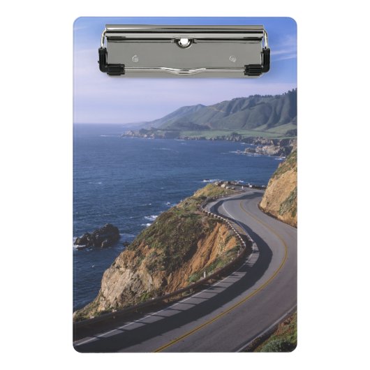 近くのカリフォルニア海岸沿いのハイウェイ1 ミニクリップボード (正面)