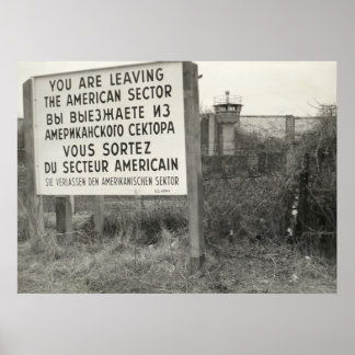 近くのベルリンの壁 ポスター