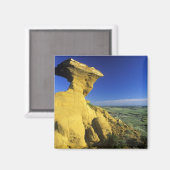 近くの地獄クリーク地区の砂岩の記念碑 マグネット (正面/裏面)