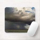 近くの斜面を越える嵐 マウスパッド (マウス)