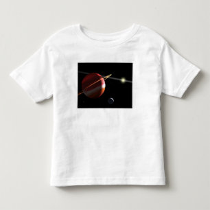 近くの星の周りを回る木星質量の惑星 トドラーTシャツ