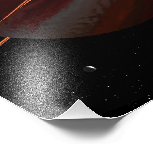 近くの星の周りを回る木星質量の惑星 フォトプリント            (角)