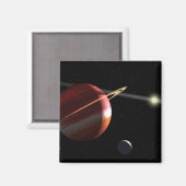 近くの星の周りを回る木星質量の惑星 マグネット (正面/裏面)