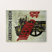 近くの機械に注意 – WPA安全ポスター ジグソーパズル (横)