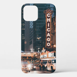 近くの車の建物 iPhone 12ケース