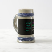 近くのTシャツを選択 ビールジョッキ (正面左)