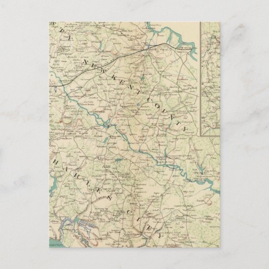 近くリッチモンド、ヴァ、半島 ポストカード (正面)