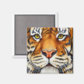 近すぎる – シベリアのタイガー磁石 マグネット (正面/裏面)