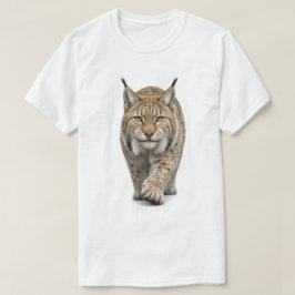 近づくオオヤマネコ Tシャツ
