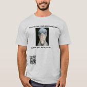 近づけない Tシャツ (正面)