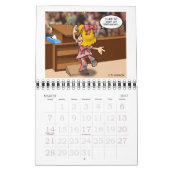 近代の側面 カレンダー (3月 2027)