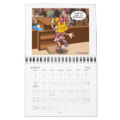 近代の側面 カレンダー (3月 2026)