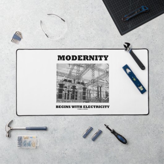 近代性は電線から始まる デスクマット (ワークステーション)