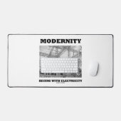近代性は電線から始まる デスクマット (キーボード&マウス)