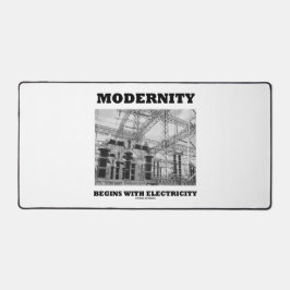 近代性は電線から始まる デスクマット