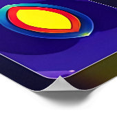 近代的なKen Gage Artの生息地 ポスター (角)