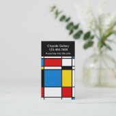 近代美術のギャラリーの名刺 名刺 (スタンド正面)