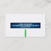 近代美術のギャラリーの名刺 名刺 (裏面)