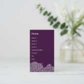 近代美術の女性名刺 名刺 (スタンド正面)