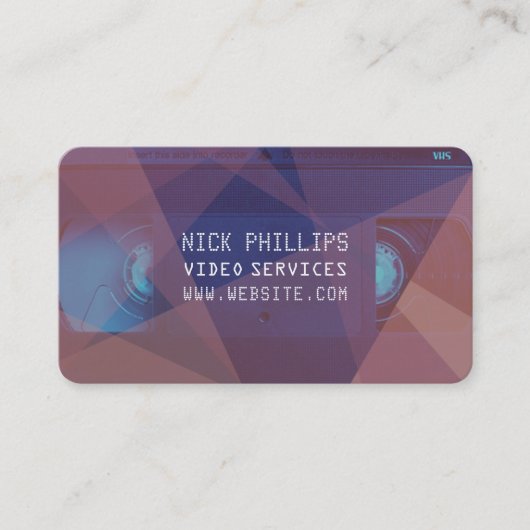近代美術のVHSカセット 名刺 (正面)