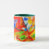 近代美術- Millicent Weinsteinのコーヒー・マグ マグカップ (中央)