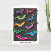 近年のハッピー・ニュー・イヤー ポートレート カード (正面)