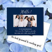 近所に来たことがない」写真のお知らせ ポストカード