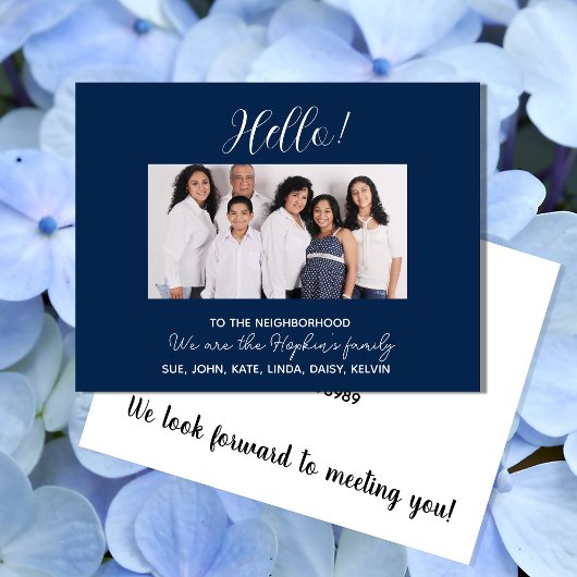 近所に来たことがない」写真のお知らせ ポストカード