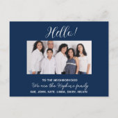 近所に来たことがない」写真のお知らせ ポストカード (正面)