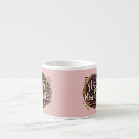 近所に活気を与える エスプレッソカップ (正面)