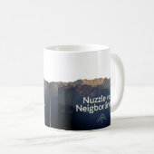 近所に活気を与える コーヒーマグカップ (正面右)