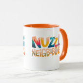 近所に活気を与える マグカップ (正面右)