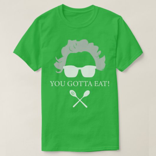 近所のおばあちゃん Tシャツ (デザイン正面)