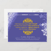 近所のカードに対して良い処理を行う ポストカード (正面/裏面)