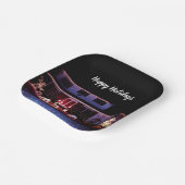 近所のカードのクリスマス ペーパープレート (傾斜あり)