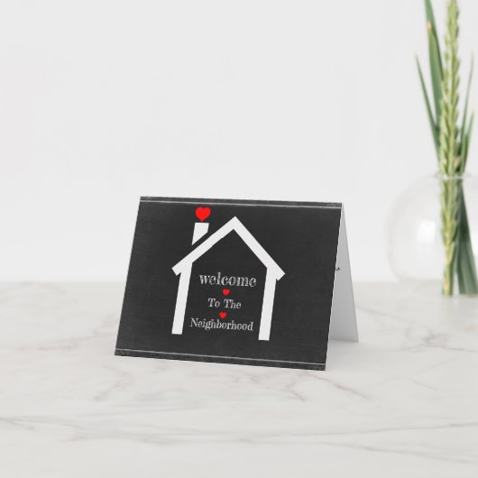 近所のグリーティングカードへようこそ カード (正面)