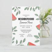 近所のサマーピクニックスイカ 招待状 (スタンド正面)