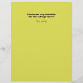 近所のブロックパーティーチラシ チラシ (裏面)