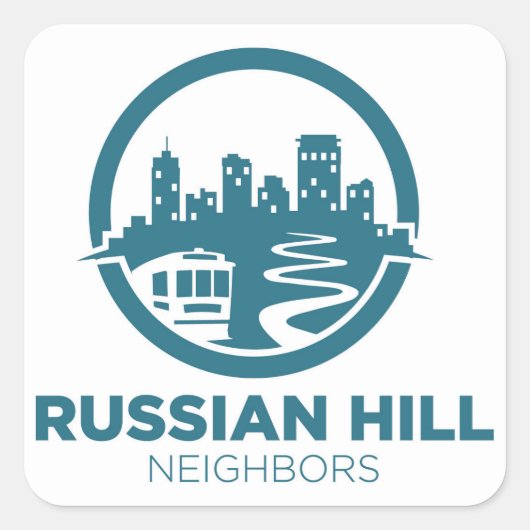 近所のプライド! スクエアシール (正面)