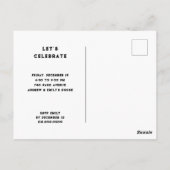 近所のホリデーパーティー ポストカード (裏面)