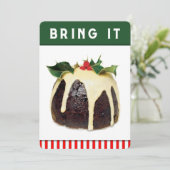 近所のホリデーパーティー 招待状 (スタンド正面)