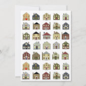 近所のホリデーパーティー 招待状 (裏面)