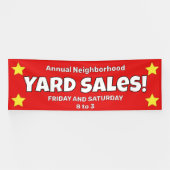 近所のヤードの販売カスタム 横断幕 (横)