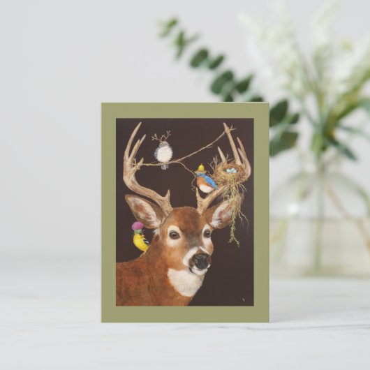 近所の人々にとって良いはがき ポストカード (スタンド正面)