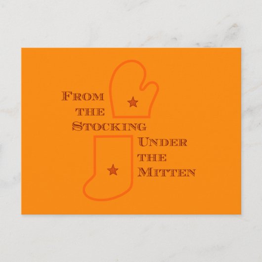 近所の人が挨拶する ポストカード (正面)