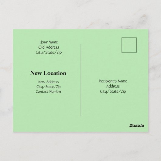 近所の人に会いたくてかわいい犬|過去記事 ポストカード (裏面)